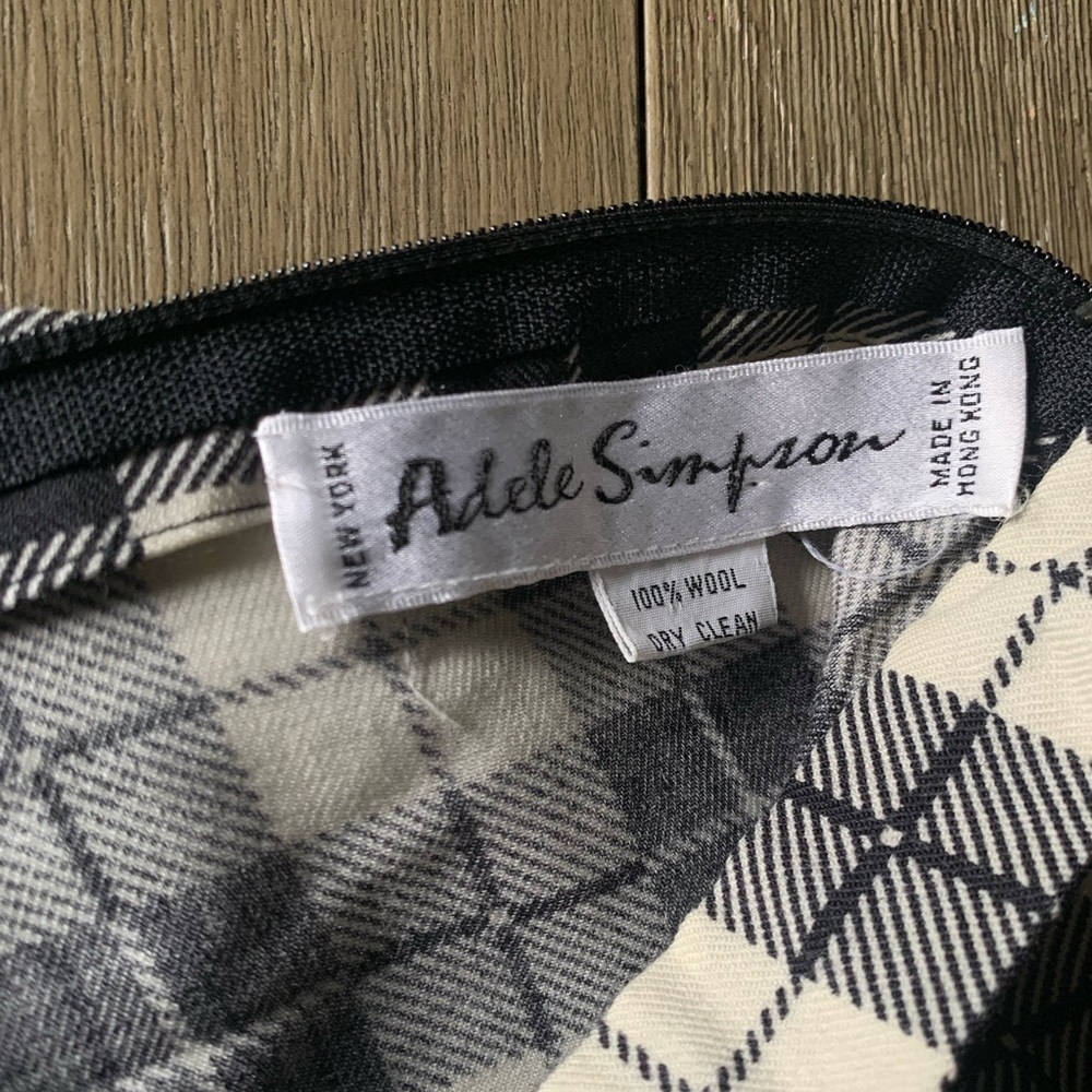 Vintage Adele Simpson- Lightweight Wool Dress - image 8